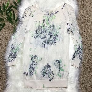 Floral Print Women's Sweater